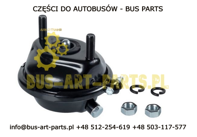 SIŁOWNIK HAMULCOWY 24"  MERCEDES TRAVEGO TOURISMO SETRA S4.. BEZ POCIĘCIA POD CZUJNIK OKŁADZIN