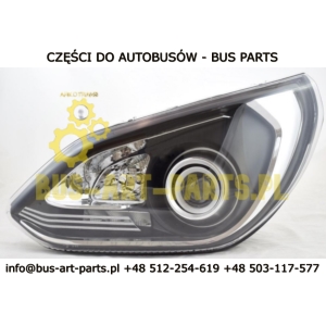 REFLEKTOR LEWY SETRA S5.. S515 S516 S517 HDH S531DT XENON 0005404454 A0005404454 ZAMIENNIK