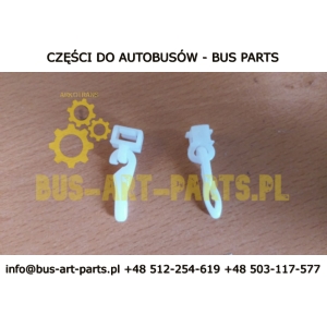ŻABKA SPINKA ZAPINKA HACZYK FIRANKI ZASŁONKI MERCEDES TRAVEGO INTEGRO TOURINO TOURISMO SETRA S4.. S5..