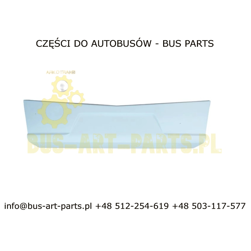 NAROŻNIK ZDERZAKA PRZÓD ŚRODKOWY MERCEDES INTOURO 2005- 6338800070 A6338800070