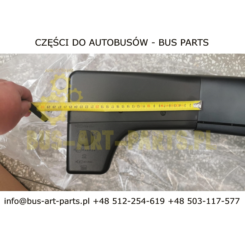 LUSTERKO PRAWE SETRA S4.. UL NF MERCEDES INTEGRO 2006- PO LIFCIE DŁUGA STOPA A0018108816 0018108816