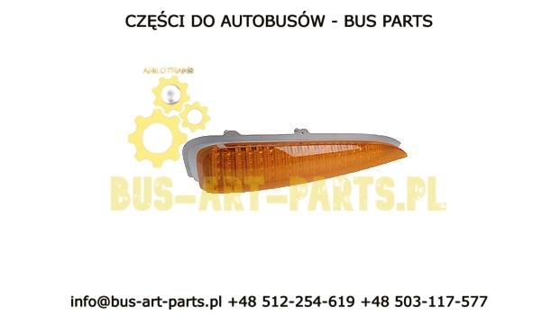 LAMPA KIERUNKOWSKAZU LED SETRA S4..GT GT-HD H NF UL ZAMIENNIK !!! UWAGA WYMAGA OPORNIKA DLA CAN BUS !!!