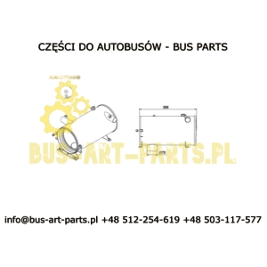 WYMIENNIK CIEPŁA WEBASTO THERMO 230 300 350 ZAMIENNIK