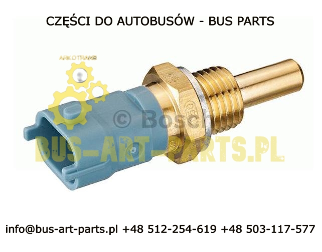 CZUJNIK TEMPERATURY WODY BOVA DAF  VDL E3 XE E4 MX E5 E6