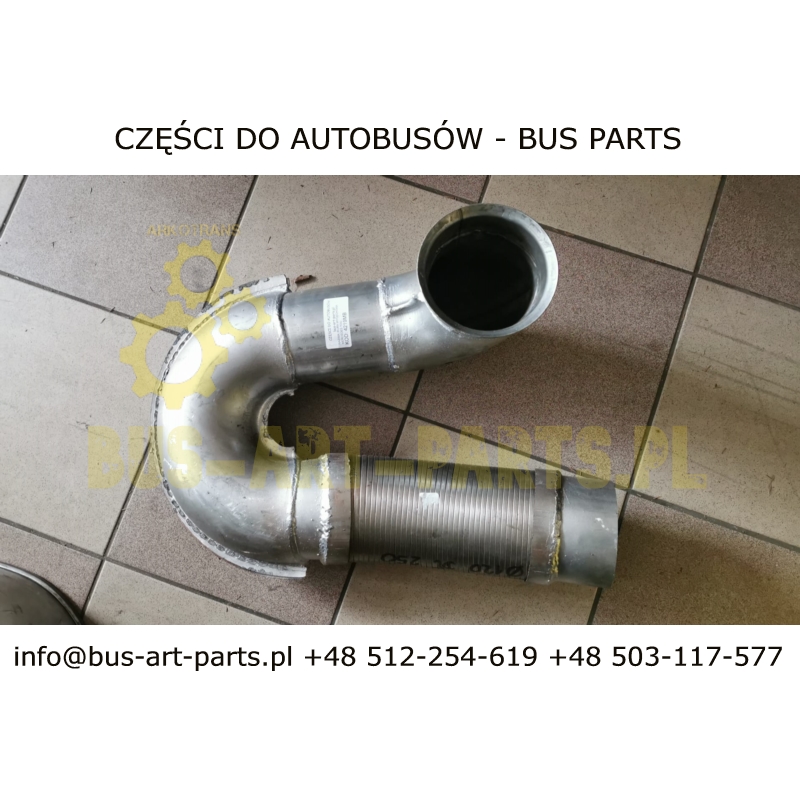 RURA WYDECHOWA MERCEDES TOURISMO SETRA S4.. S3..UL S3..H OM457HLA LEŻĄCE OM457HLA LEŻĄCE 6294902010 6294900910 A6294902010 A6294
