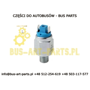 CZUJNIK CIŚNIENIA POWIETRZA UNIWERSALNY NC ZWARTY STYK SPADKU CIŚNIENIA REGULOWANY 0-10 BAR GWINT 1/8" MAX 48V