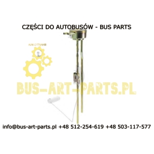 CZUJNIK POZIOMU PALIWA BOVA FUTURA EURO 2 EURO 3 EURO 4  EURO 5 SMOK PŁYWAK SMOKOPŁYWAK 20203230 ZAMIENNIK L-480MM