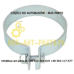 OBEJMA RURY Q-124,5MM MERCEDES TRAVEGO SETRA S4..
