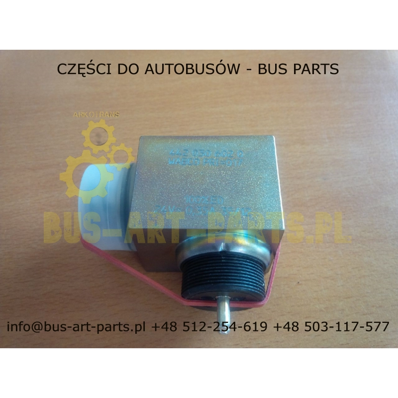 CEWKA ZAWORU SIŁOWNIKA WYBIERAKA EPS POWER SHIFT WABCO 4420306020 MERCEDES SETRA