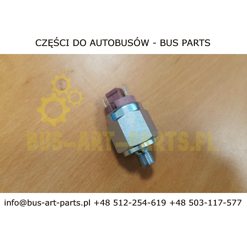 CZUJNIK CIŚNIENIA POWIETRZA UNIWERSALNY NO ROZWARTY STYK WZROSTU CIŚNIENIA REGULOWANY 0-10 BAR GWINT 1/8" MAX 48V