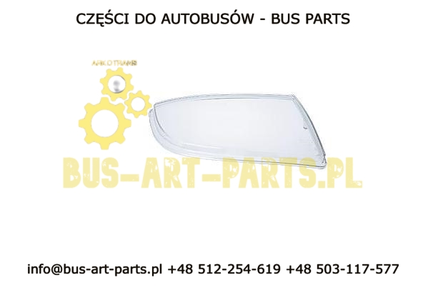 SZKŁO REFLEKTORA  PRAWE XENON SETRA S4.. GT.. HD..