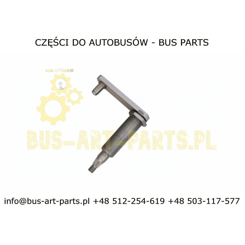 OŚKA SWORZEŃ WYCIERACZKI IRIZAR PB i4 i6 PRAWA L-70mm