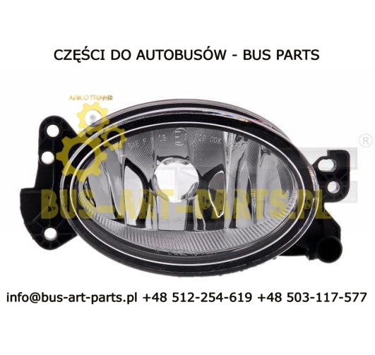 HALOGEN PRZECIWMGIELNY SETRA S415 S4.. HD HDH S515 S5.. HD HDH MERCEDES TRAVEGO PRAWY 2008-