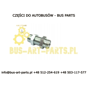 ZŁĄCZE PNEUMATYCZNE GRODZIOWE M18X1,5/ M18X1,5 12L STOŻKI DŁUGIE/KRÓTKIE