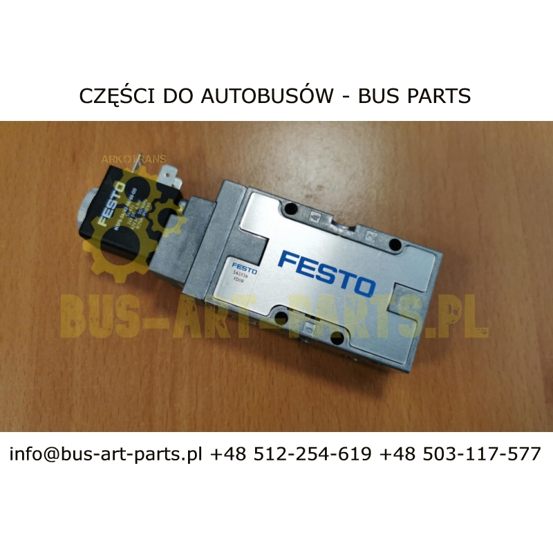 ELEKTROZAWÓR OTWIERANIA ZAMYKANIA SETRA MERCEDES MAN BOVA NEOPLAN 5/2 FESTO MFH-5-1/8-B
