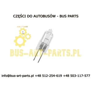 ŻARÓWKA MINIHALOGEN 28V 10W G4