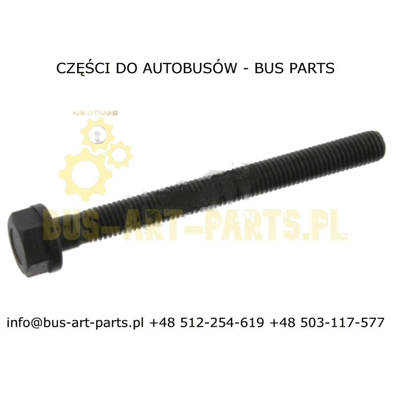 ŚRUBA KOLEKTORA WYDECHOWEGO M10X1,5x106 MERCEDES SETRA