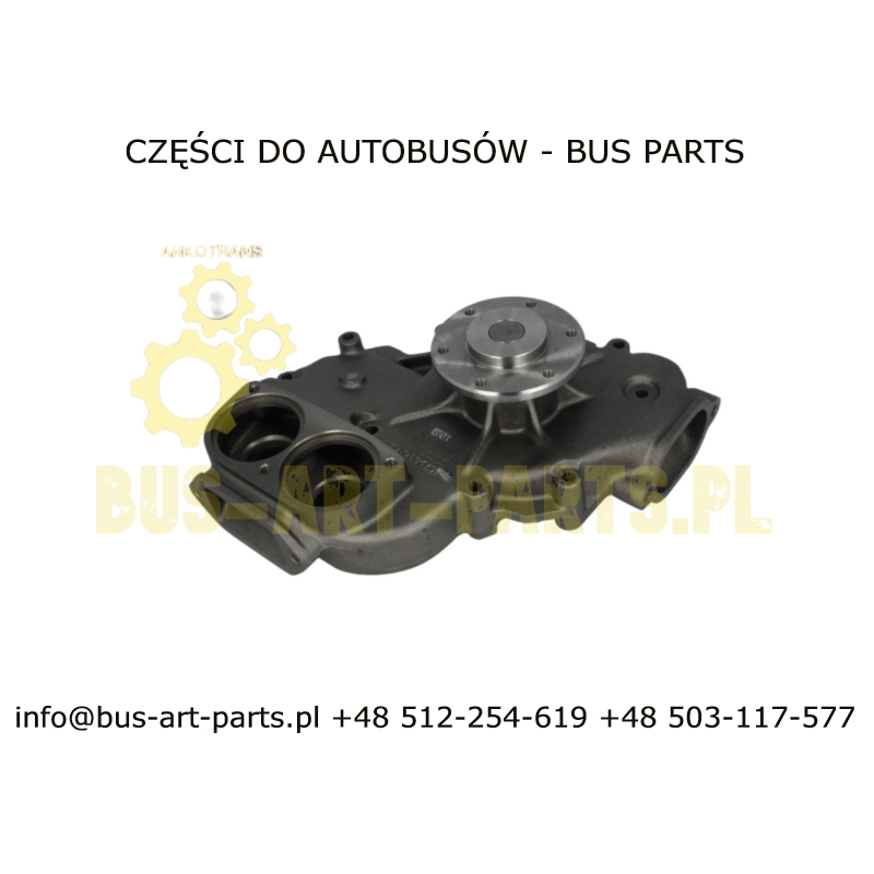 POMPA WODY MERCEDES SETRA MAN WIRNIK FI-135mm 3-KOŁNIĘRZOWA
