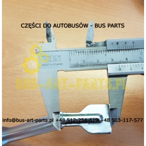 DŹWIGNIA ZWALNIANIA OPARCIA FOTELI KIEL OD STRONY PRZEJŚCIA BOVA SOLARIS VACANZA NEOPLAN L-34MMSCANIA TOURING