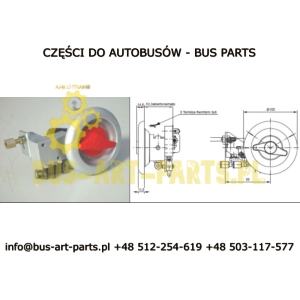 ZAWÓR AWARYJNEGO OTWIERANIA DRZWI MASATS 32455BLL