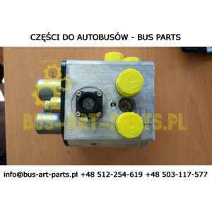 ZAWÓR STEROWANIA OSIĄ WLECZONĄ ZAWÓR PROPORCJONALNY III OSI SETRA S400 S500 S4.. S5.. MERCEDES TOURISMO EURO 4 5 6  0004606084 A