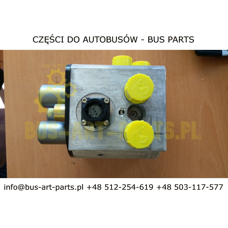 ZAWÓR STEROWANIA OSIĄ WLECZONĄ ZAWÓR PROPORCJONALNY III OSI SETRA S400 S500 S4.. S5.. MERCEDES TOURISMO EURO 4 5 6  0004606084 A