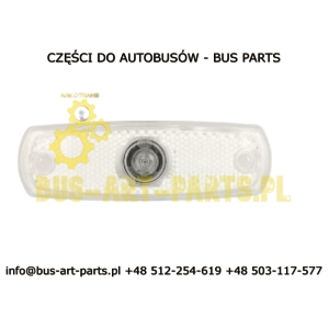 LAMPA OBRYSOWA BIAŁA BOVA NEOPLAN SCANIA IRIZAR IVECO
