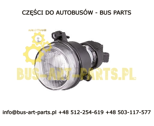 HALOGEN PRZECIWMGIELNY BOVA 2002-2006 SOCZEWKA