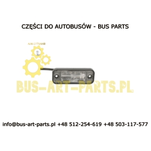 LAMPA TABLICY REJESTRACYJNEJ LED SETRA S4..S415HD S415HDH S415GT S415GT-HD  MERCEDES CITARO TOURISMO EURO 4 EURO 5NOWY TYP BEZ C