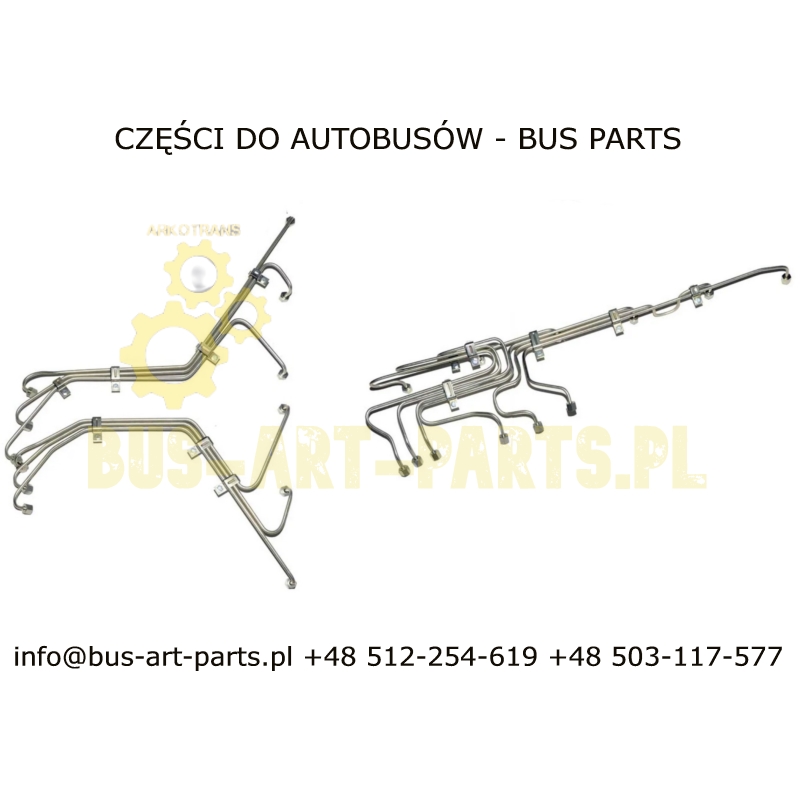 PRZEWODY WTRYSKU MAN V12 51103026117 51103026118 51.10302-6117 51.10302-6118