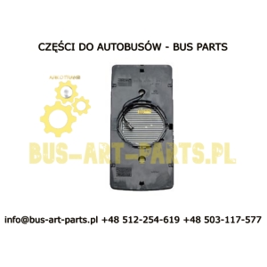 WKŁAD LUSTERKA 385X175 DUŻY BOVA NEOPLAN