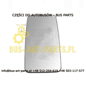 WKŁAD LUSTERKA 385X175 DUŻY BOVA NEOPLAN
