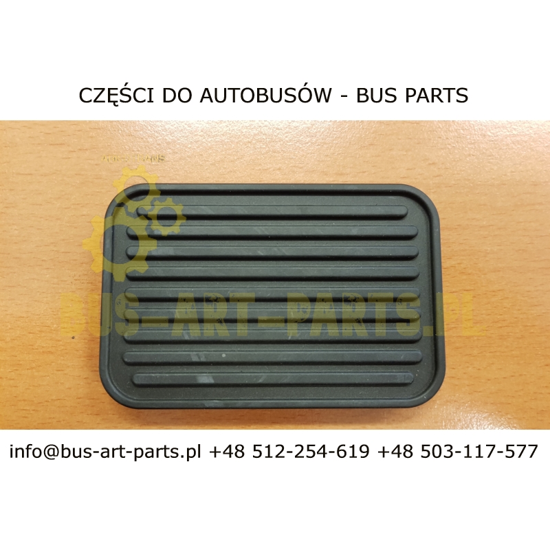 NAKŁADKA PEDAŁU SPRZĘGŁA 70X106MM SETRA S3.. S4.. MERCEDES TRAVEGO TOURISMO