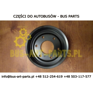 KOŁO PASOWE POMPY WODY MERCEDES SETRA 9PK FI-160 BLASZANE