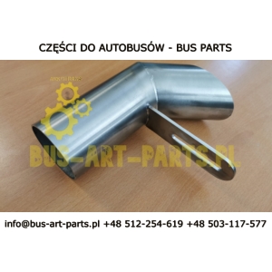 RURA WYDECHU OGRZEWANIA Q-70 KOŃCOWA WYLOT SPALIN SETRA S4.. S5.. MERCEDES TOURISMO EURO 5 EURO 6 I INNE A6328300125 6328300125