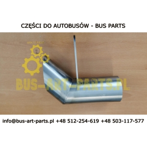 RURA WYDECHU OGRZEWANIA Q-70 KOŃCOWA WYLOT SPALIN SETRA S4.. S5.. MERCEDES TOURISMO EURO 5 EURO 6 I INNE A6328300125 6328300125