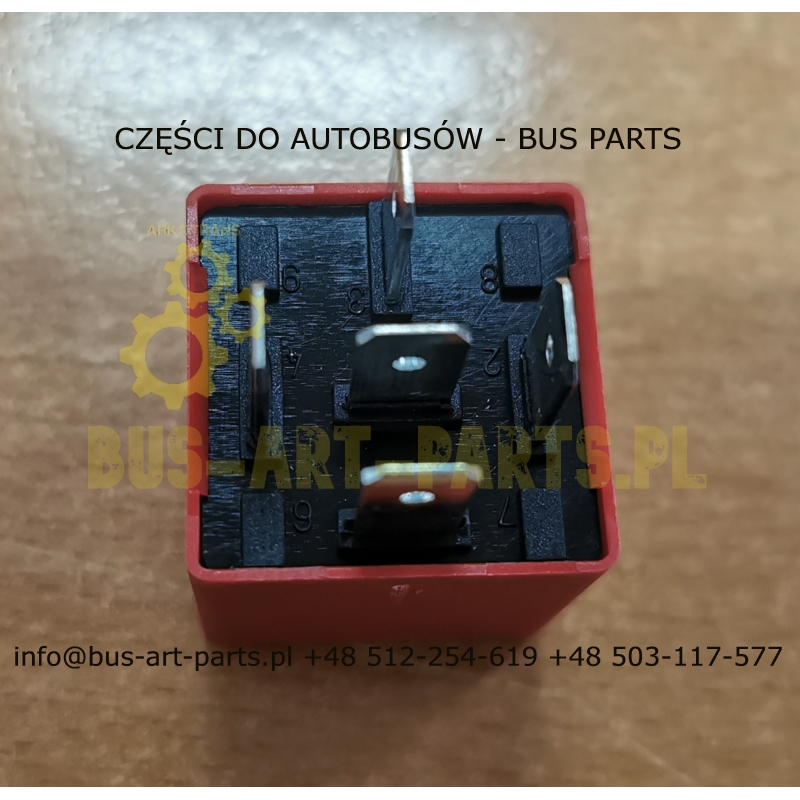 PRZEKAŹNIK DIODOWY 337.2 SETRA S3.. 5 NÓŻEK 4 DIODY