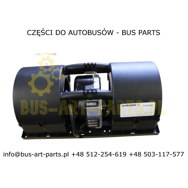DMUCHAWA AURORA EBM BEZSZCZOTKOWA Z WBUDOWANYM REGULATOREM 1319020001 131-902-0001 MAN VOLVO