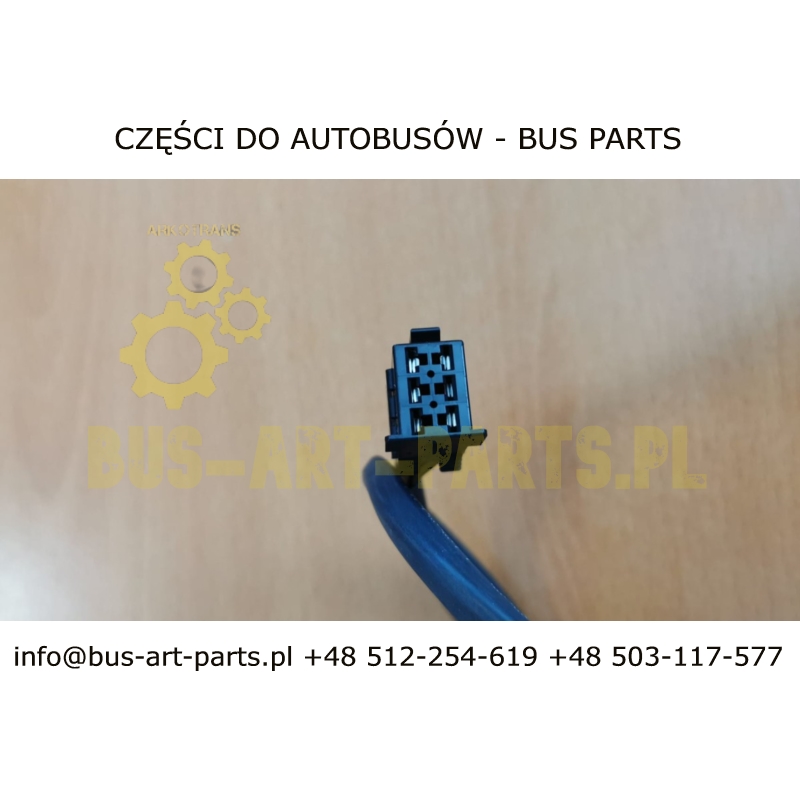 KABEL GNIAZDO WTYCZKA  SIŁOWNIKA CENTRALNEGO ZAMKA MERCEDES TRAVEGO SETRA BOVA EBM SPAL