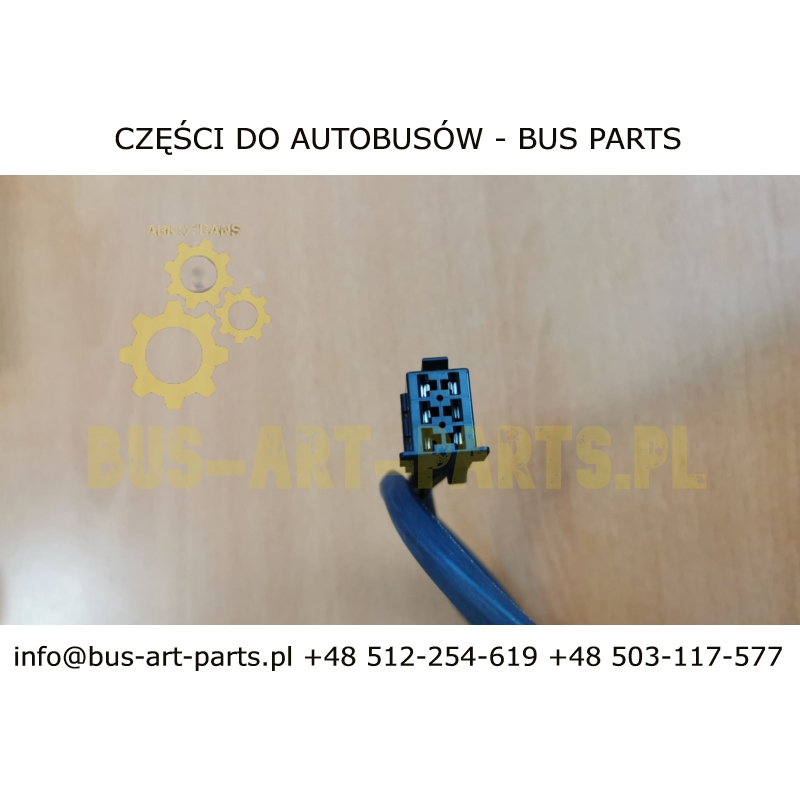 KABEL GNIAZDO WTYCZKA  SIŁOWNIKA CENTRALNEGO ZAMKA MERCEDES TRAVEGO SETRA BOVA EBM SPAL