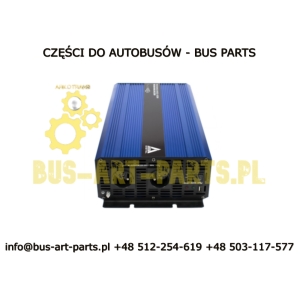 PRZETWORNICA NAPIĘCIA 6000W / 3000W 24V / 230V Typ Modyfikowana fala sinusoidalna,