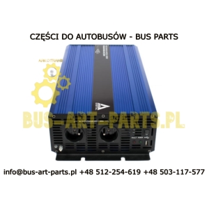 PRZETWORNICA NAPIĘCIA 6000W / 3000W 24V / 230V Typ Modyfikowana fala sinusoidalna,