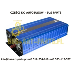 PRZETWORNICA NAPIĘCIA 6000W / 3000W 24V / 230V Typ Modyfikowana fala sinusoidalna,
