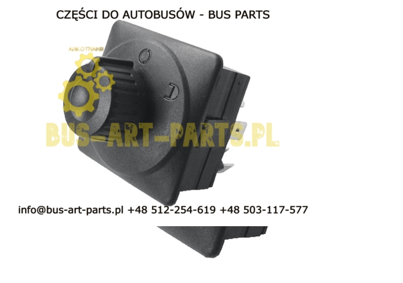 PRZEŁĄCZNIK REGULATOR LUSTEREK JOYSTICK NOWY TYP ZAMIENNIK DO 1230UNI/OE