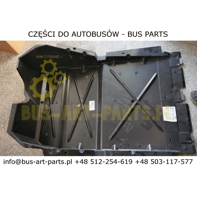 OSŁONA SKRZYNI BIEGÓW EURO 6 TRAVEGO TOURISMO SETRA S516 S517 HD S500 S5.. HDH TYLKO 3 OSIOWE BEZ MOCOWAŃ