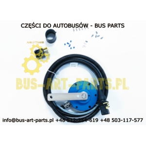 CZUJNIK KĄTA SKRĘTU POTENCJOMETR CZUJNIK POŁOŻENIA OSI BOVA MAGIQ VDL FUTURA II  MOBIL ELEKTRONIK NOWY TYP WTYCZKA KWADRATOWA 5