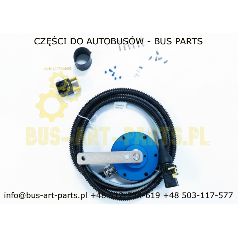 CZUJNIK KĄTA SKRĘTU POTENCJOMETR CZUJNIK POŁOŻENIA OSI BOVA MAGIQ VDL FUTURA II  MOBIL ELEKTRONIK NOWY TYP WTYCZKA KWADRATOWA 5
