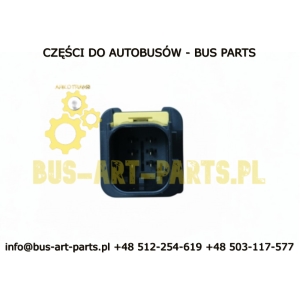 CZUJNIK KĄTA SKRĘTU POTENCJOMETR CZUJNIK POŁOŻENIA OSI BOVA MAGIQ VDL FUTURA II  MOBIL ELEKTRONIK NOWY TYP WTYCZKA KWADRATOWA 5