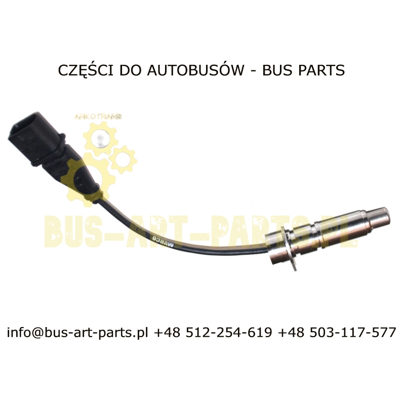 CZUJNIK OBROTÓW SKRZYNI BIEGÓW MERCEDES TOURISMO SETRA S5.. POWER SHIFT EURO 6 GO250-8 WAŁKA POŚREDNIEGO COUNTERSHAFT