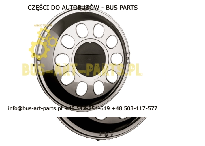 KOŁPAK PRZÓD WYPUKŁY 22,5" SCANIA IRIZAR BOVA RUSPA